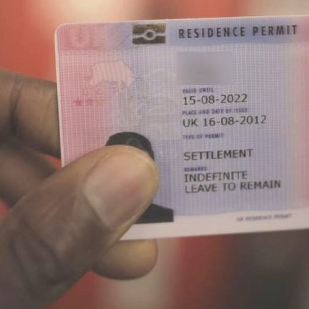 Get UK residence permit for sale