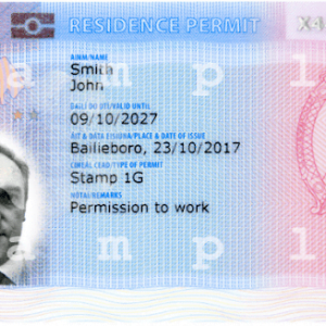 buy fake residence permit online