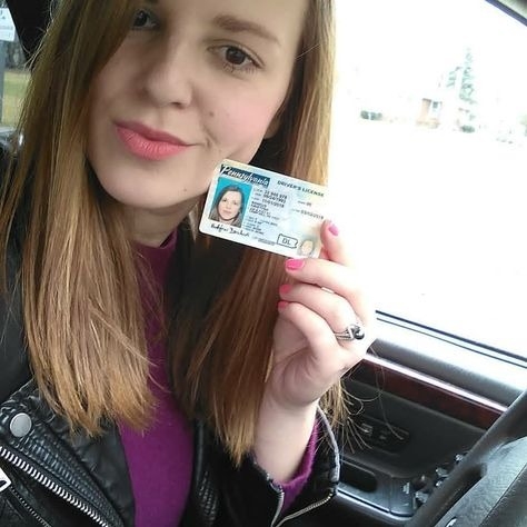 fake Pennsylvania USA driving license