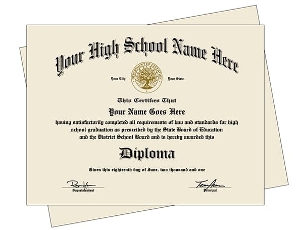 fake high school degree