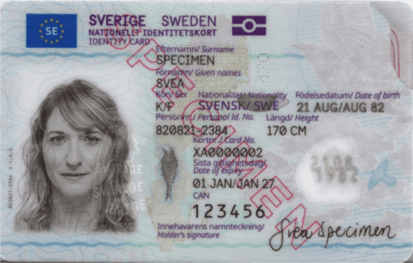 Buy Swedish ID Cards